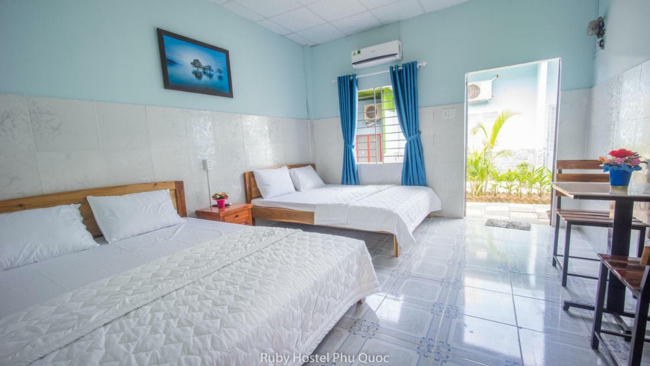 Ruby Phu Quoc Hostel Exterior foto